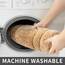 COSY HOMEER Extra Dicke Badewäsche-Sets für Badezimmer – rutschfeste Badematten, weicher Plüsch, 100% Starkes Polyester, Wohnzimmer, Schlafzimmer, wasserabsorbierend (Beige, 61 x 121 cm)