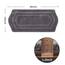 COSY HOMEER Extra Dicke Badewäsche-Sets für Badezimmer – rutschfeste Badematten, weicher Plüsch, 100% Starkes Polyester, Wohnzimmer, Schlafzimmer, wasserabsorbierend (Grau, 61 x 121 cm)