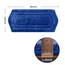 COSY HOMEER Extra dicker Badteppich für Badezimmer – rutschfeste Badematten, weiches Plüschgarn, zottelig, 100 % starkes Mikro-Polyester, Matte für Wohnzimmer, wasserabsorbierend (blau, 61 x 122 cm)