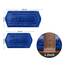 COSY HOMEER Extra Dicke Badteppich-Sets für Badezimmer – Anti-Rutsch-Bad-Leinen-Sets aus weichem 100% starkem Polyester, für Wohnzimmer, Schlafzimmer, wasserabsorbierend (blau, 50,8 x 81,3 cm + 61 x