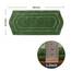 COSY HOMEER Extra Dickes Badwäsche-Set, Teppiche für Badezimmer, rutschfeste Badematten, weicher Plüsch, 100% Starkes Polyester, für Wohnzimmer, Schlafzimmer, wasserabsorbierend (grün, 61 x 122 cm)