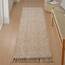 Collive Boho-Läufer für Flure, 6 x 2,1 m, waschbarer Küchenläufer, flaches Profil, neutraler Eingangsbereich, hellbraun/cremefarben, geflochtene Baumwolle, Bodenteppich für Waschküche, Schlafzimmer,