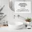 Clara Clark Badezimmer-Set – Weihnachts-Badezimmer-Sets mit Duschvorhang und Teppichen, Weihnachts-Badezimmer-Zubehör-Set, 22-teiliges Weihnachts-Duschvorhang-Set mit Innenfutter, Seifenspender