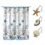 Avanti Linens Antigua Duschvorhang, Textil, Mehrfarbig, Shower Curtain