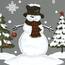 SKL Home Woodland Winter Abfalleimer, Holz, Rot/Ausflug, einfarbig (Getaway Solids), Wastebasket