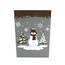 SKL Home Woodland Winter Abfalleimer, Holz, Rot/Ausflug, einfarbig (Getaway Solids), Wastebasket
