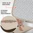 Elvoki 5-teiliges Badezimmerteppich-Set – Memory-Schaum-Badteppiche, rutschfest, ultraweich, wasserabsorbierend, maschinenwaschbar, Badezimmerteppiche – Beige