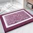 Color&Geometry Badteppich, Ultra weich und wasserabsorbierend, Badteppich, Badteppich, Maschinenwäsche/Trocknen, für Badewanne, Dusche und Bad (50 x 75cm, violett)