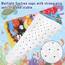 YOCOLE Duschmatte rutschfest Kinder, 53x53cm Antirutsch Badewannenmatte, Badematte rutschfest BPA-frei, PVC Antirutschmatte Dusche Duscheinlage mit Saugnäpfen, Maschinenwaschbar