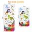 Secopad Antirutschmatte Badewanne Baby, 70x38 cm Badewannenmatte rutschfest Kinder, Badematte Kinder Badewanne oder Dusche, 100% BPA frei & Maschinenwaschbar