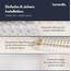 homerella® Badewannenmatte rutschfest 88x39cm, INKL. HAKEN, Rutschfeste Badematte BPA frei, Duschmatte rutschfest, Antirutschmatte Badewanne, Rutschmatte Badewanne, schimmelresistent&maschinenwaschbar