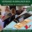 SereneLife Badewannenbrett Bambus Natur – Ausziehbares Tablett mit Geschenkbox rutschfeste Badewannenablage Wellness Zubehör aus Holz für Bücher, Wein, Snacks & Selfcare