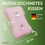 SilverRack Premium Badewannenkissen Pink - Badekissen für Badewanne - Kissen Badewanne mit Saugnäpfen - Nackenkissen als Nacken- & Whirlpool Kopfstütze - Badewannen Zubehör - Bath Pillow Spa