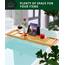 ROYAL CRAFT WOOD Premium Faltbares Badewannentablett – Holz-Badetablett für Badewanne, Bambusregal, erweiterbare Badewannentischtabletts, Badewanne & Badezimmerzubehör für neues Zuhause & Muttertag