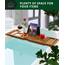 ROYAL CRAFT WOOD Badewannenablage aus Bambus, inkl. Seifenhalter, Braun