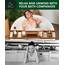 ROYAL CRAFT WOOD Badewannenablage aus Bambus, inkl. Seifenhalter, Braun