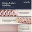 homerella® Badewannenmatte rutschfest 88x39cm, INKL. HAKEN, Rutschfeste Badematte BPA frei, Duschmatte rutschfest, Antirutschmatte Badewanne, Rutschmatte Badewanne, schimmelresistent&maschinenwaschbar