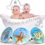 M. ROSENFELD HOME Badewannenstöpsel mit Motiv Delfin - Delphin - Stöpsel Badewanne 72mm Universal Badewannenstöpsel aus Messing mit Doppel Dichtung