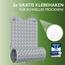 SilverRack Badewannenmatte 100x40 cm (Grau) - Antirutschmatte Badewanne BPA frei für Kinder und Babys - Duschmatte schimmelresistent & maschinenwaschbar - Badematte rutschfest