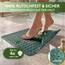 SilverRack Duschmatte rutschfest 53x53 cm (Waldgrün) - Antirutschmatte Dusche BPA frei für Kinder - Badematte rutschfest, maschinenwaschbar u. schimmelresistent - Duscheinlage