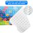 YOCOLE Badewannenmatte Kinder, 100x40cm Duschmatte Badematte Rutschfest, Antirutschmatte Badewanne Dusche Badewanneneinlage, BPA-frei PVC Bath Mat mit Saugnäpfen, Schimmelresistent & Maschinenwaschbar
