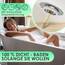 Kitchen Helpis® 2 Badewannenstöpsel Universal, ⌀ 72 mm Stöpsel, ROSTFREI und HOCHGLANZVERCHROMT, 100% dicht Dank passgenauer Doppeldichtung, Stöpsel für alle gängigen Badewannen da höhenverstellbar