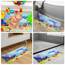 YOCOLE Badewannenmatte Kinder, 100x40cm Duschmatte Badematte Rutschfest, Antirutschmatte Badewanne Dusche Badewanneneinlage, BPA-frei PVC Bath Mat mit Saugnäpfen, Schimmelresistent & Maschinenwaschbar