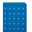 RIDDER Duscheinlage, Duschmatte ca. 54x54 cm, Playa, blau | Allergikerfreundlich | Made in Germany | Nachhaltig | Recyclebar | Waschbar | PVC-frei