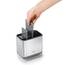 OXO Good Grips Praktischer Spülutensilien-Halter aus Edelstahl – 9,7 x 14,5 x 14 cm