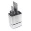 OXO Good Grips Praktischer Spülutensilien-Halter aus Edelstahl – 9,7 x 14,5 x 14 cm