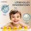SilverRack Badewannenmatte Kinder rutschfest [100x40cm] - Antirutschmatte Badewanne BPA frei - Badematte Kinder - für Baby & Kinder - Antirutsch Matte - Bath Mat - Rochen Unterwasserwelt Grün