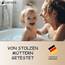 SilverRack Badewannenmatte Kinder rutschfest [100x40cm] - Antirutschmatte Badewanne BPA frei - Badematte Kinder - für Baby & Kinder - Antirutsch Matte - Bath Mat - Rochen Unterwasserwelt Blau
