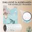 SilverRack Badewannenmatte Kinder rutschfest [100x40cm] - Antirutschmatte Badewanne BPA frei - Badematte Kinder - für Baby & Kinder - Antirutsch Matte - Bath Mat - Rochen Unterwasserwelt Grün