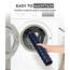 ADOV Badewannenmatte rutschfest, 100x40 cm Extra Lange Antirutschmatte für Badewanne und Dusche, 200 Starke Saugnäpfe, Schimmelresistent, Maschinenwaschbar, PVC-Material, Marineblau