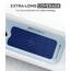 ADOV Badewannenmatte rutschfest, 100x40 cm Extra Lange Antirutschmatte für Badewanne und Dusche, 200 Starke Saugnäpfe, Schimmelresistent, Maschinenwaschbar, PVC-Material, Marineblau
