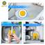 CZ Store Silikon-Abflussstopfen | 15 cm Flexibel & wasserdicht - Universal-Abdeckung für Edelstahl-Küchenspüle, Keramik-Badewanne, Toilette, Waschbecken, Dusche – Gelb