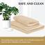 LuxStep Duschmatte, Badewannenmatte, 91,4 x 40,6 cm, rutschfeste Badematte mit Abfluss, schnell trocknend, PVC-Luffa-Badematte für Badewanne, Dusche, Badezimmer (phthalatfrei, Khaki)