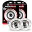 SinkShroom Revolutionärer Verstopfungsfrei Abflusssiebkorb, Edelstahl, 2-Pack, 2