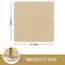 LuxStep Duschmatte, Badewannenmatte, 61 x 61 cm, rutschfeste Badematte mit Abfluss, schnell trocknend, PVC-Luffa-Badematte für Badewanne, Dusche, Badezimmer (phthalatfrei, Khaki)