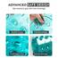 ADOV Badewannenmatte rutschfest, 100x40 cm Extra Lange Antirutschmatte für Badewanne und Dusche, 200 Starke Saugnäpfe, Schimmelresistent, Maschinenwaschbar, PVC-Material, Cyan