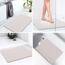 LuxStep Duschmatte, Badewannenmatte, 61 x 40,6 cm, rutschfeste Badematte mit Abfluss, schnell trocknend, PVC-Luffa-Badematte für Badewanne, Dusche, Badezimmer (phthalatfrei, weiß)