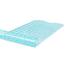 Tike Smart Extra lange rutschfeste Badewannen- und Duschmatte, 99.1 x 40.6 cm (nur glatte / nicht strukturierte Wannen) sicher, sauber, maschinenwaschbar, Vinyl, transparent Aqua/Blaugrün