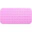 TIKE SMART Große rutschfeste Badewannen- und Duschmatte, 78.7x40.6 cm (nur glatt/nicht strukturierte Wannen) sicher, sauber, maschinenwaschbar, blickdicht, Pink