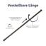 Amazon Basics Verstellbare Duschvorhang-Spannstange, 91 bis 137 cm, Bronze