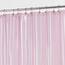 Barossa Design Extra langes Duschvorhang-Innenfutter mit 3 Magneten, 182,9 x 213,4 cm, XL, wasserdicht, PEVA, leicht, Duschvorhang für Badezimmer, PVC-frei, Metallösen, Transparent/Rosa