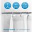 iDesign Astor 78570 Gardinenstange mit Metallspannung, verstellbar, anpassbar, für Badewanne, Duschkabine, Schrank, Tür, 109,2–190,5 cm, gebürsteter Edelstahl