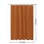 Alyvia Spring Duschvorhang aus Stoff, wasserdicht, weich, Hotelqualität, mit 3 Magneten, leicht und maschinenwaschbar, Standardgröße 183 x 183 cm, Burnt Orange