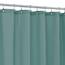 Alyvia Spring Duschvorhang, wasserdicht, weicher und Leichter Stoff, mit 3 Magneten, Hotelqualität und maschinenwaschbar, Standardgröße 183 x 183 cm, Blaugrün
