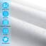 SPARIN Duschvorhang 180x200cm transparent mit Gewicht Magnet unten, durchsichtig weiß Duschvorhänge Antischimmel (Nicht Textil), Eva wasserdicht Shower Curtains, Badvorhang mit 12 Duschvorhangringen