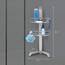 simplehuman BT1064 Eck-Duschcaddy, Duschregal Ecke, Badregal ohne Bohren, Edelstahl + eloxiertes Aluminium, 5 Jahre Garantiec